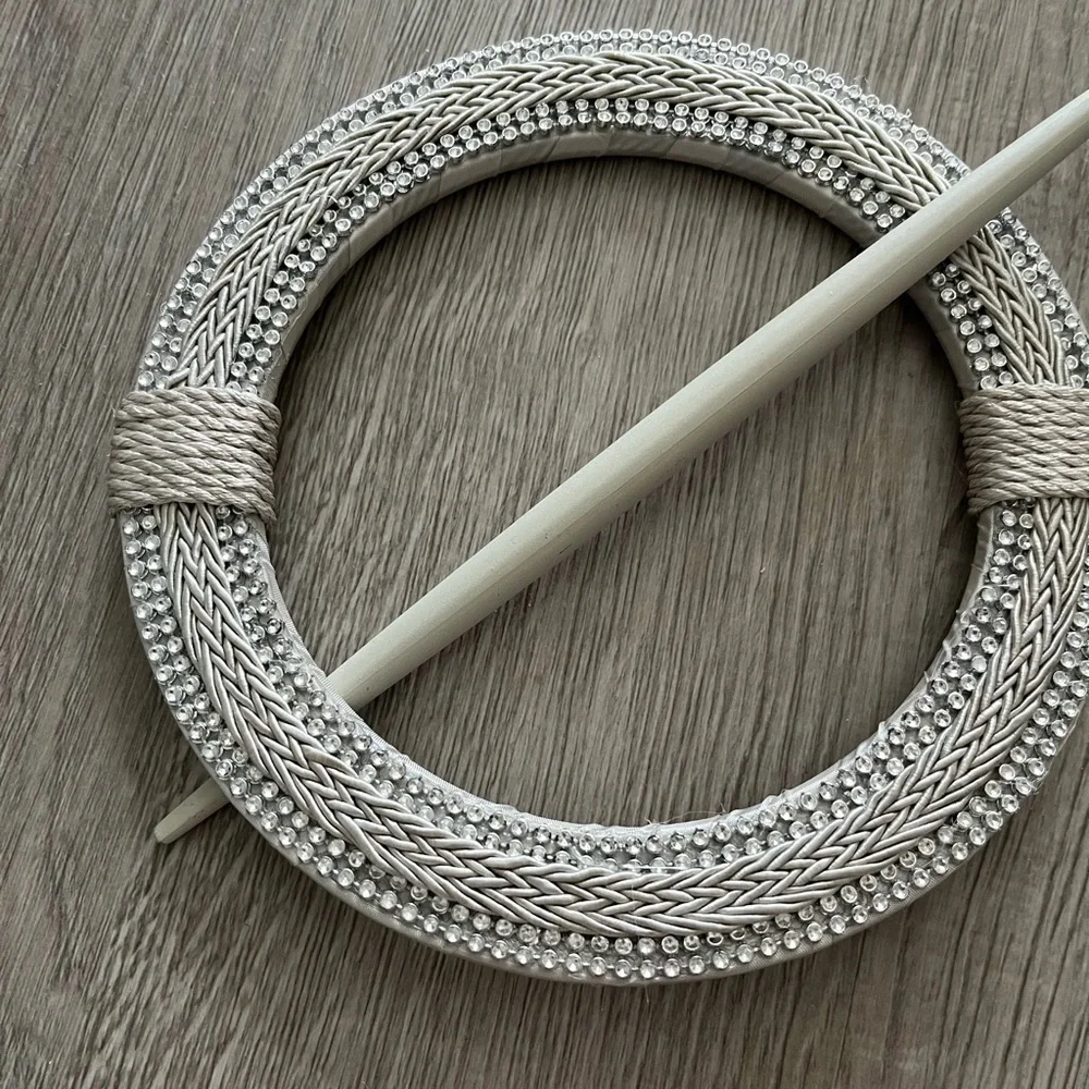 Window Brooch Tieback Pair